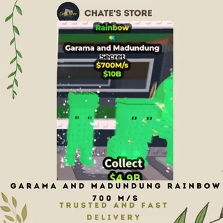 GARAMA AND MADUNDUNG RAINBOW 700 M/S