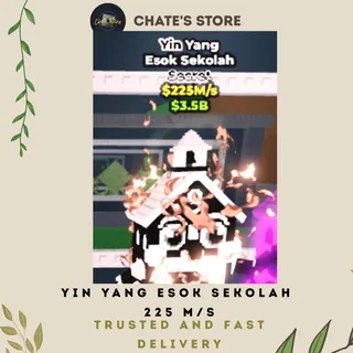 YIN YANG ESOK SEKOLAH