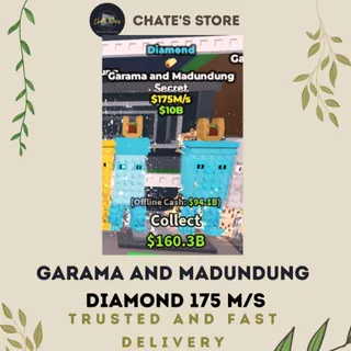 GARAMA AND MADUNDUNG DIAMOND 175 M/S