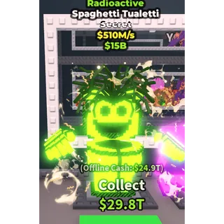 SPAGHETTI TUALETTI RADIOACTIVE