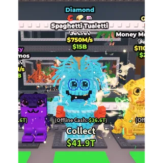 SPAGHETTI TUALETTI DIAMOND 750 M/S