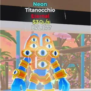 Titanocchio neon