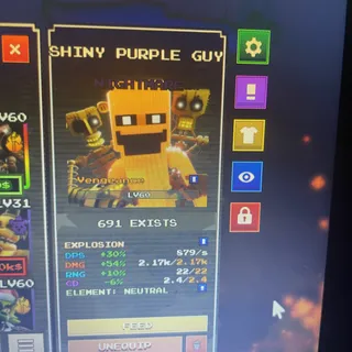 Shiny Purple Guy
