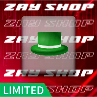 LIMITED | GREEN TOP HAT WITH WHITE BAND GTH