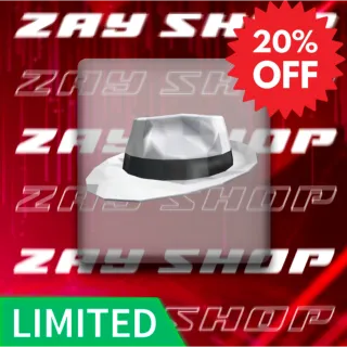 LIMITED |WHITE SPARKLE TIME FEDORA (WSTF) READ DESC 