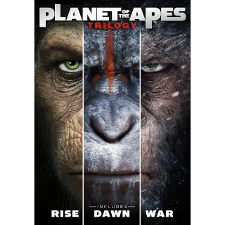 Planet of the Apes Trilogy (4K) (iTunes)