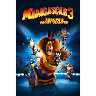 Madagascar 3: Europe's Most Wanted (HD) (MA)