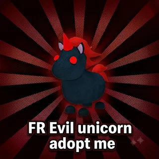 FR Evil unicorn I adopt me