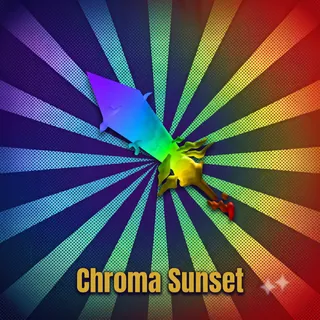 Chroma sunset knife I MM2
