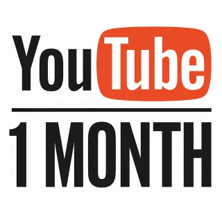 YOUTUBE 1 MONTH