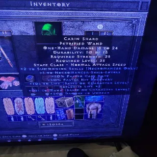 Carin Shard Pet Wand