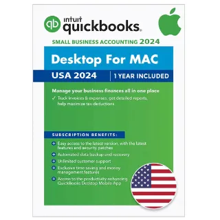 QuickBooks Desktop Mac Plus 2024 - lifetime