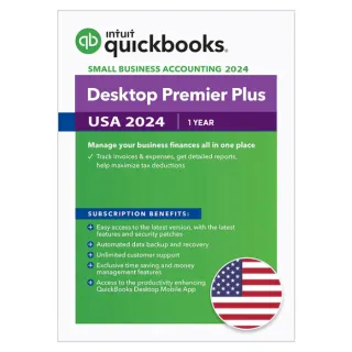 Quickbooks Desktop Premier Plus 2024 – 1 Year 