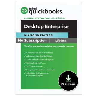 Quickbooks Enterprise 2024 Desktop Gold Edition- lifetime