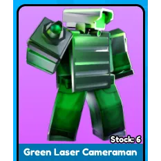 Green Laser Cameraman