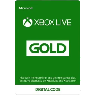 Xbox Live GOLD 6 Months Key