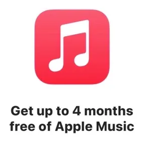 $43.96 USD Apple Music Subscription 4 Month Premium AUTO DELIVERY