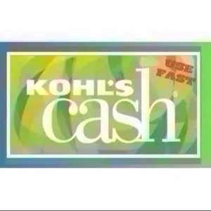 $50.00 Kohl's Cash BEST PRICE!!!