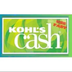 $10 Total - 2pcs $5 Kohl's Cash - AUTO DELIVERY
