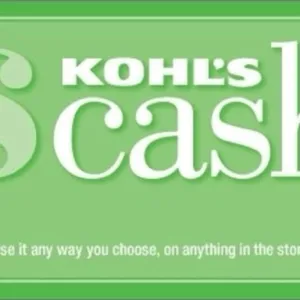 $10.00 Kohl's cash