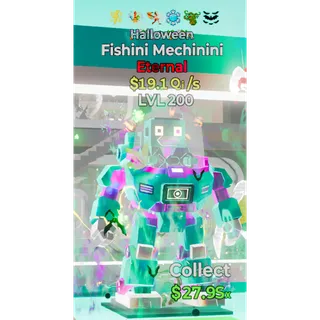 6 Trait Halloween Fishini Mechinini