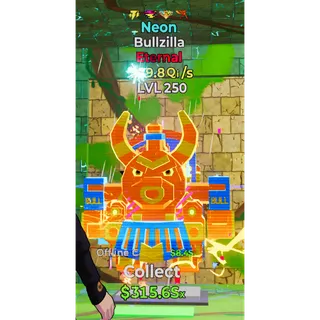 4 Trait Neon Bullzilla