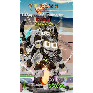 114 qi/s Gothic La Superior Combinacion | Max Level | Steal the Brainrot