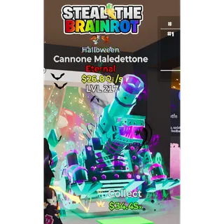 Halloween Cannone Maledettone