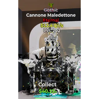 1 Trait Gothic Cannone Maledettone