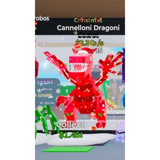 Christmas Cannelloni Dragoni
