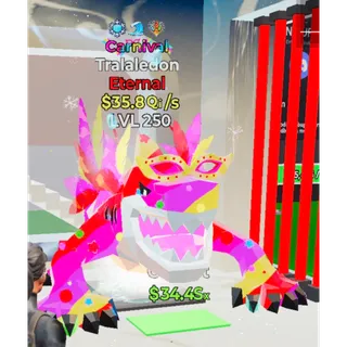 🎪 35.8 Qi/s MAX LVL CARNIVAL TRALALEDON | ETERNAL 🔥