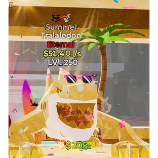 ☀️ MAX LVL SUMMER TRALALAEDON | 51.4 Qi/s | 2 TRAITS | BATS + SKIBIDI TOILET