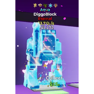 Aqua DiggoBlock Diggo Block