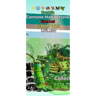 381 qi/s Jungle Cannone Maledettone