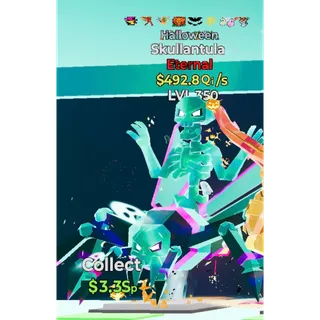 492 qi/s Halloween Skullantula