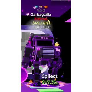 45.1 qi/s 3 Trait Void Garbagzilla | Max Level | Steal the Brainrot
