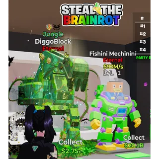Fishini Mechinini & Diggoblock Bundle 2 
