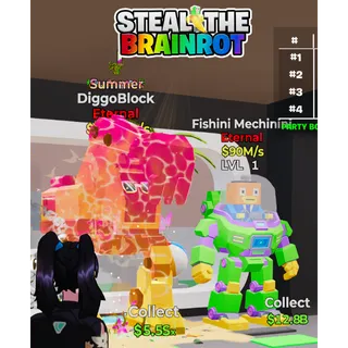 Fishini Mechinini & Diggoblock Bundle 2 