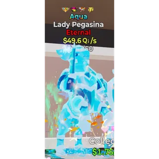 4 Trait Aqua Lady Pegasina