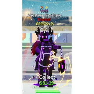 🔥 59.7 QI/S MAX LVL VOID GHOSTERO CAVALLERO | TUNG TUNG + LIGHTNING | 2 TRAITS