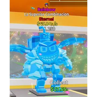 47.8 qi/s Rainbow La Superior Combinacion | Max Level