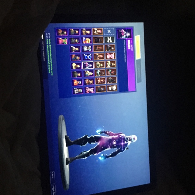 Fortnite Galaxy Skin Onto Your Own Account Xbox One Games - fortnite galaxy skin onto your own account