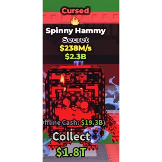 SAB Cursed Spinny Hammy 238m/s