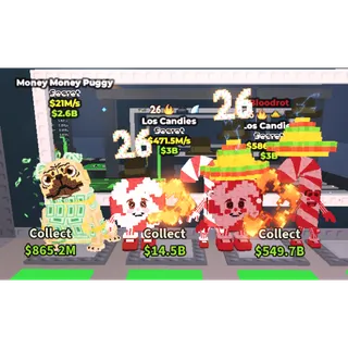 SAB Special bundle with 2 Los candies & Money Money Puggy (471.5m/s & 586.5m/s)