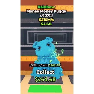 SAB Rainbow Money Money Puggy 210m/s