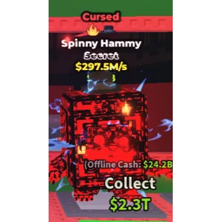 SAB Cursed Spinny Hammy 297.5m/s