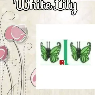 Green Butterfly X2