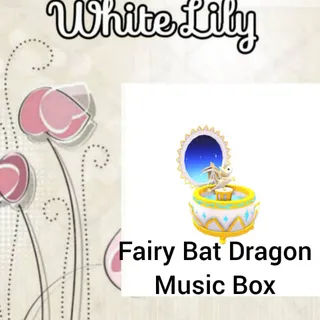 Furniture - Fairy Bat Dragon Music Box