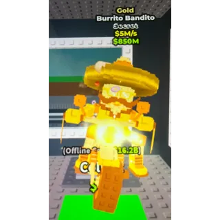 Gold Burrito Bandito