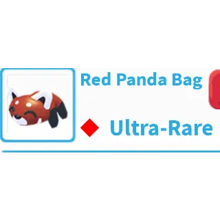 Red Panda Bag